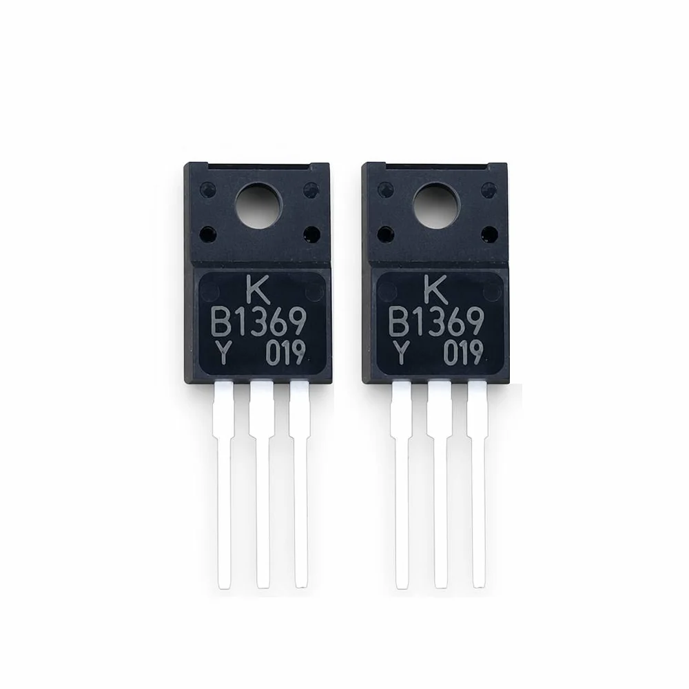 (10 pcs) KTB1369-Y TO-220F KB1369 - PNP Transistor -180V -2A 100MHz 20W B1369