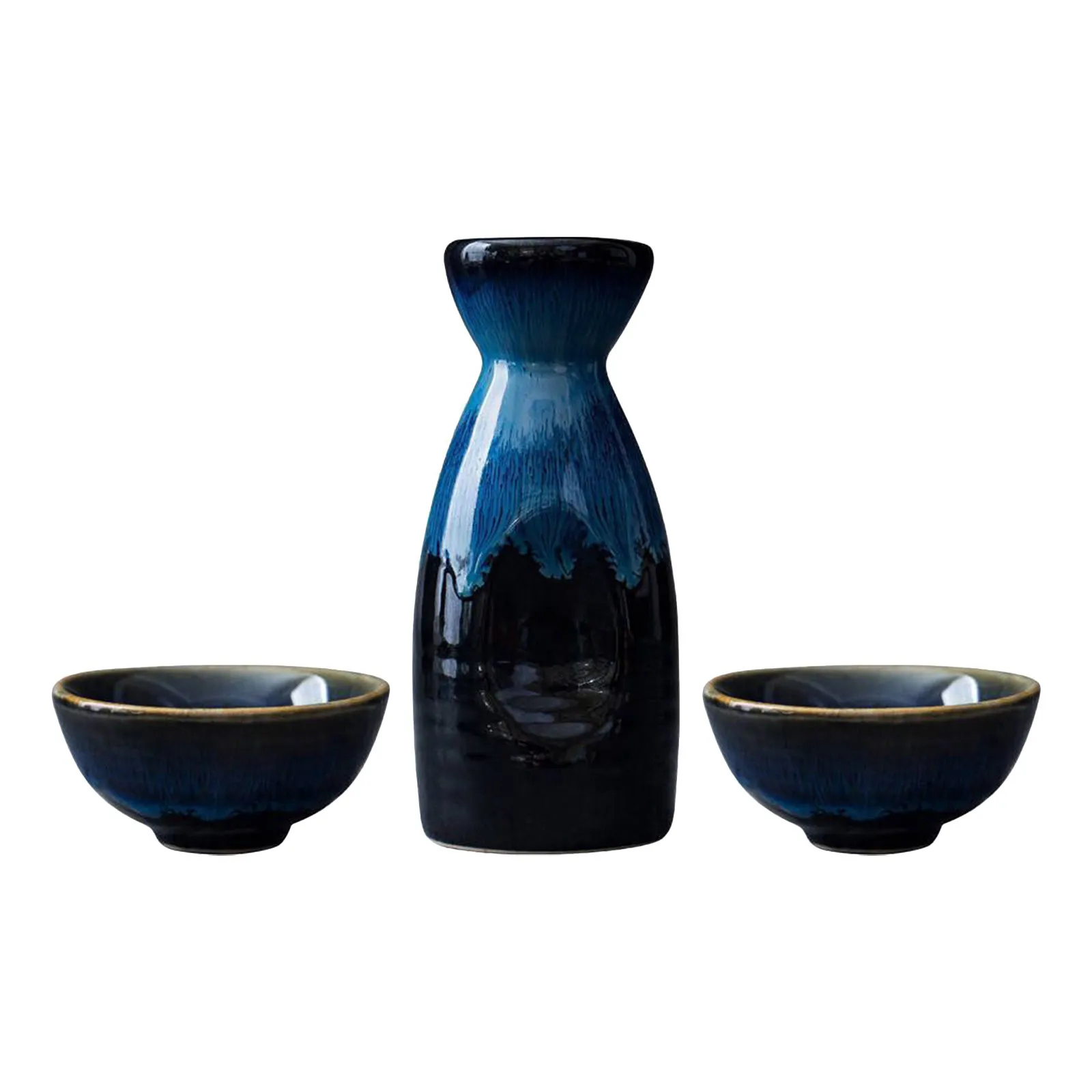 

Pot Ceramic Soup Bowls with Handles Tea Strainer for Loose Japanese Kettle Saki