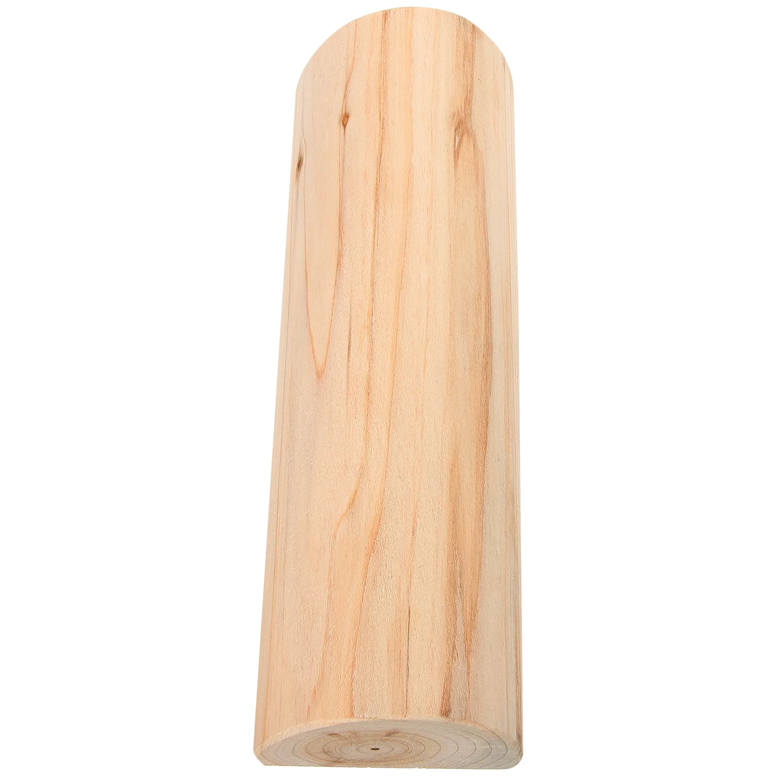 

Wooden Cervical Neck Pillow Smooth Comfortable Sweat Steam Sauna Room Massage Pillow Neck Pain Relief Steam Room Supply