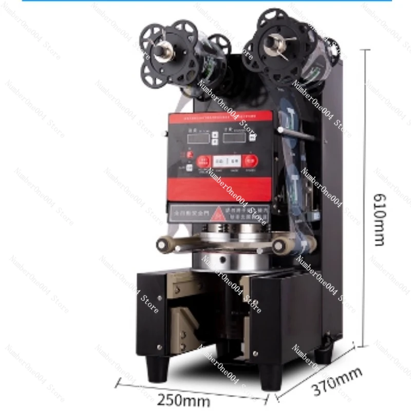 

For Automatic Sealing Machine Milk Tea Shop Soybean Milk Beverage Cup Sealing Machine, Paper and Plastic Universal Seal