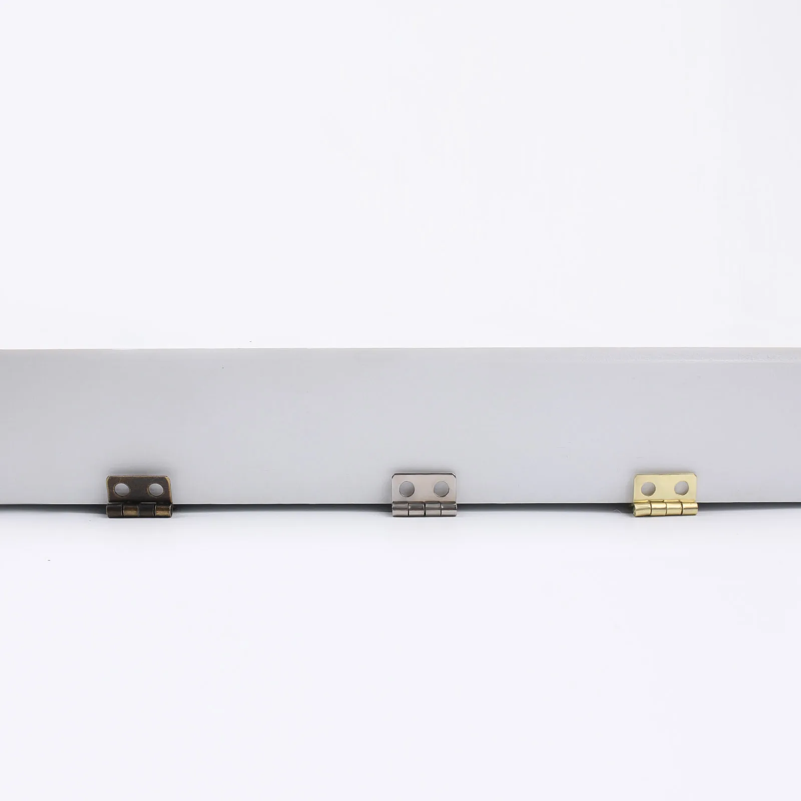 [12 * 13mm] Iron Copper-plated Gift Box Small Hinge Handicraft Hinge Less Than 1 Inch