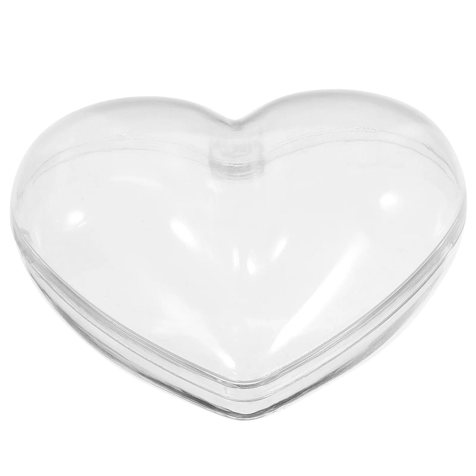 Heart Shaped Bath Molds Christmas Clear Ornaments Balls Boxdiy Cake Pops