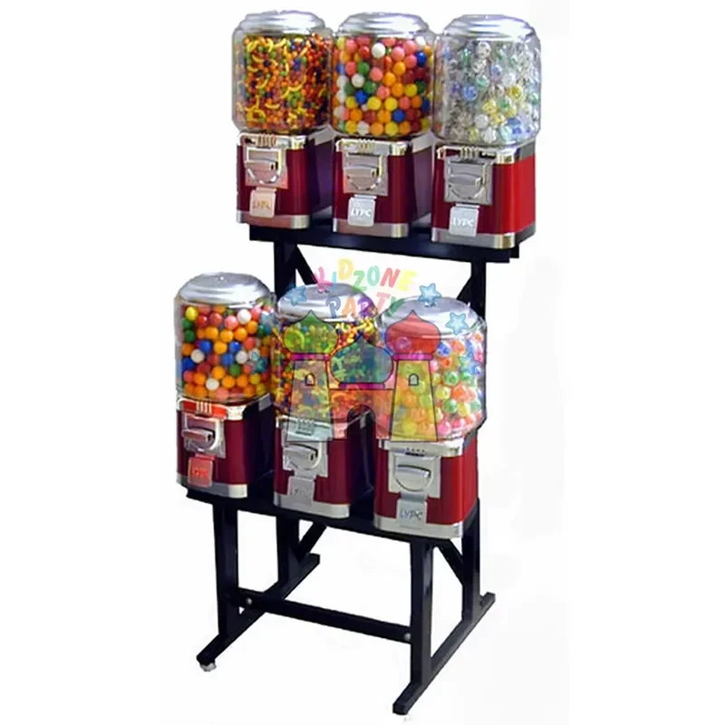 Popular commercial grade party supplies children capsule toys candy vending machine combination
