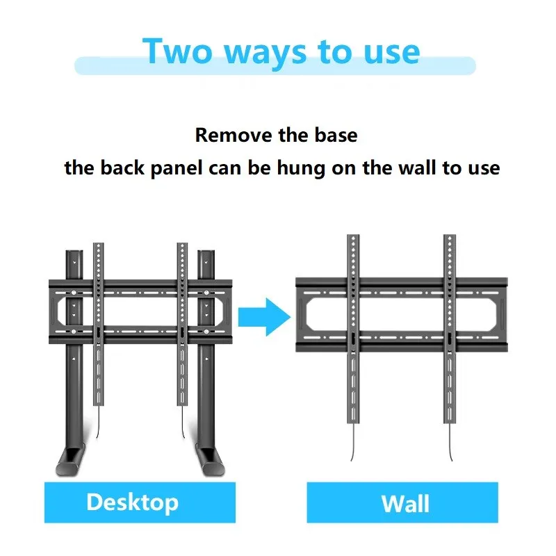 Imagem -05 - Bearlion-universal Desktop tv Stand Altura Ajustável Display Braço Suporte Base Suporte pc Mount Dzl9 Adequado para 40 55 65 85