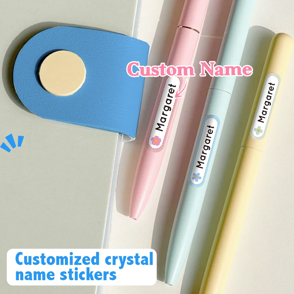 

Custom Name Stickers, Personalized School Supply Labels, Cute Cartoon Icons, Back to School Essentials