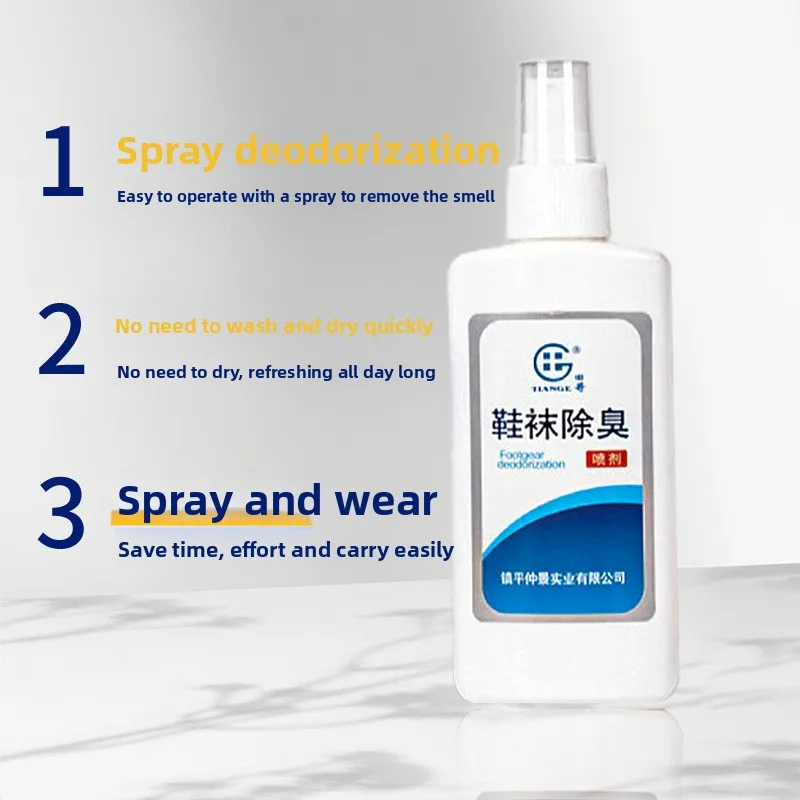 Shoe Deodorizer Spray - Eliminates Odor in Shoes, Socks & Lockers, Long-Lasting Freshness for Smelly Feet Care view 3