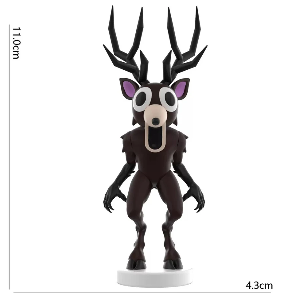 2025 Nieuwe Hot 99 Nachten in Het Bos Herten Uil Geit Monster Bouwstenen Set Model Gemonteerd Bouwstenen Beeldje Speelgoed gift