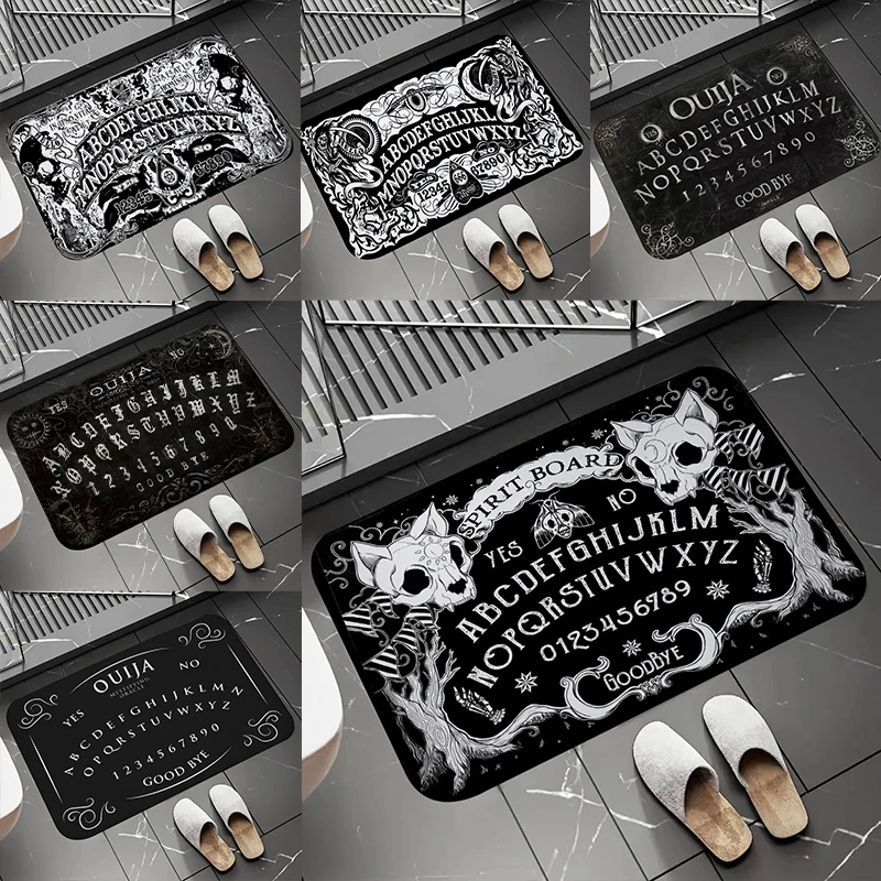 Ouija Home Carpet Bedroom Decoration Creating A Special Atmosphere Rug Polyester Anti Slip Doormat Fashionable and Beautiful