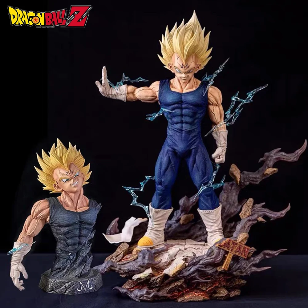 

32cm/12.6in Anime Dragon Ball Figure Majin Vegeta Action Figures Pvc Statue Desktop Ornamen Collection Model Toys Gifts