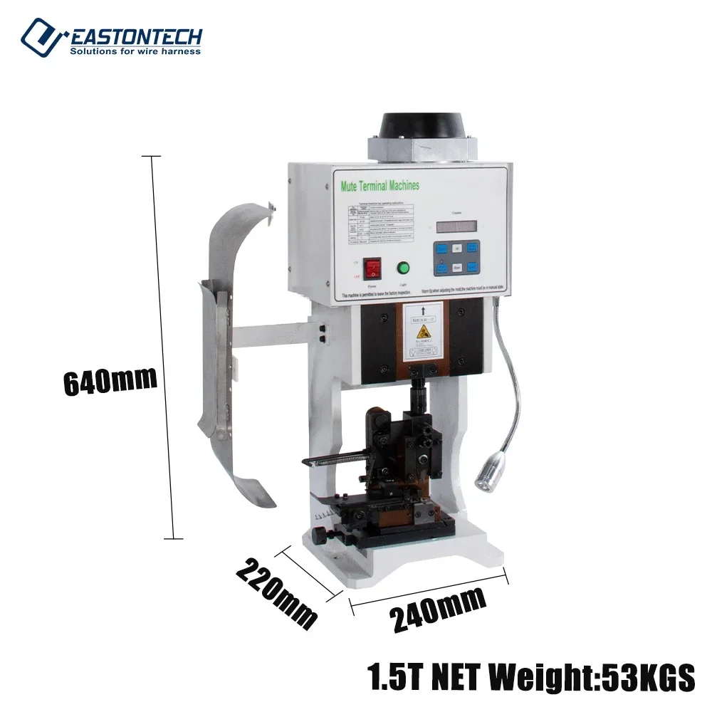 EW-09 1-8T Mute Terminal Crimping Machine End Crimping Machine Horizontal and Crimping Machine