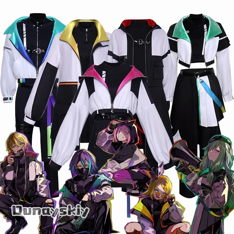 

PJSK Kamishiro Rui Tenma Tsukasa Otori Emu Kusanagi Nene Cosplay Costume XS-3XL Fancy Party Suit Halloween Party Uniform Custom