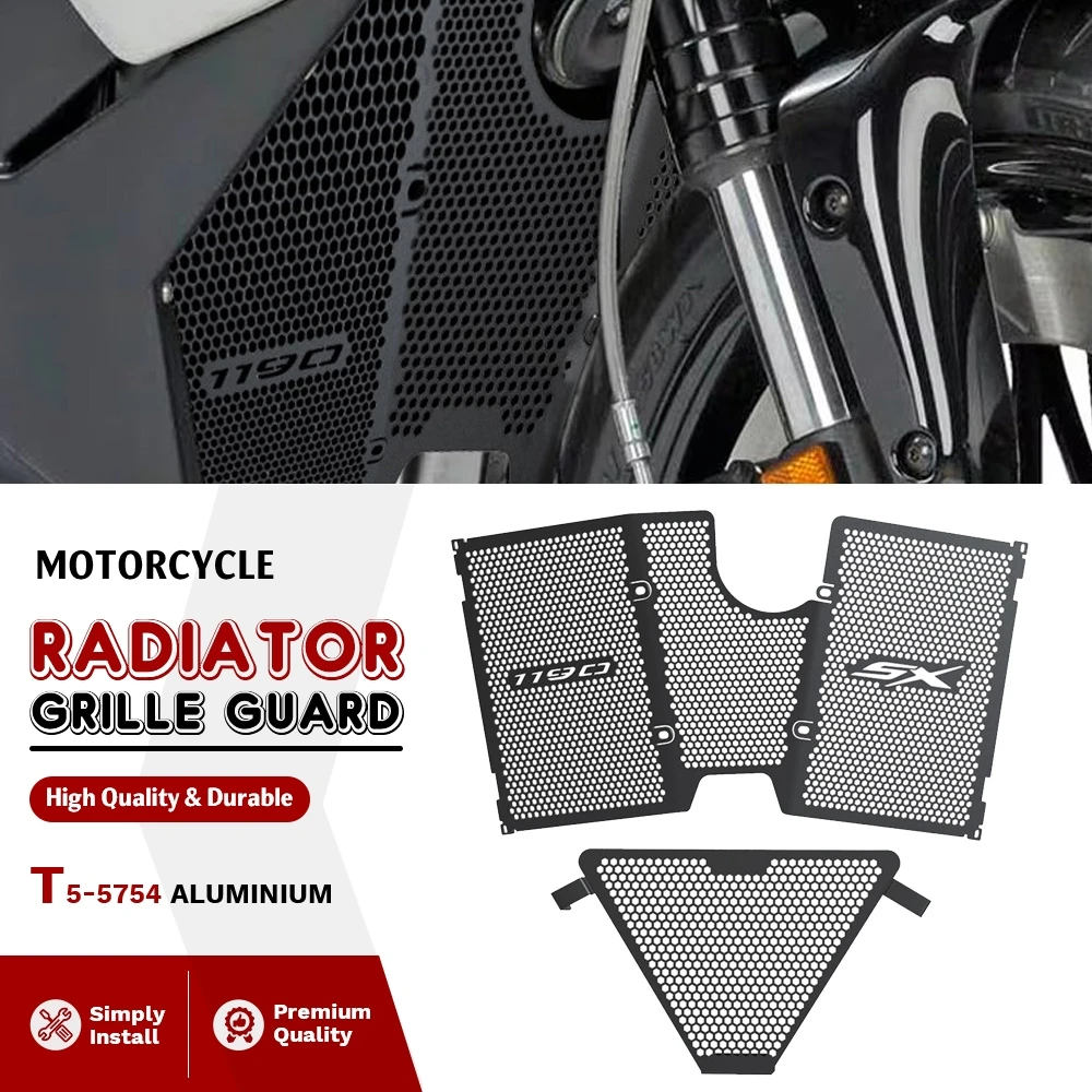 

For EBR 1190RX/SX 2014-2023 2024 EBR 1190RX 1190SX Motorcycle Radiator Guard Grille Protective Cover Oil Cooler Cover Protector