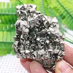 Natural Pyrite Chalcopyrite Mineral Crystal Natural Mineral Raw Stone Teaching Specimen Collection Specimen