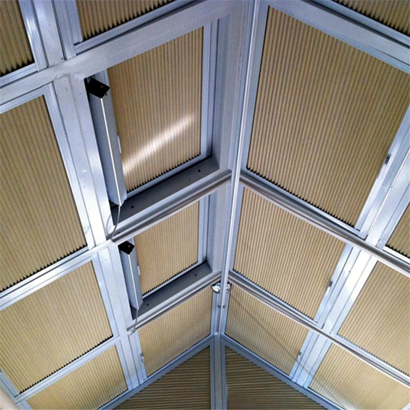 European Style Honeycomb Shade Curtains / Horizontal Blinds for Sun Room