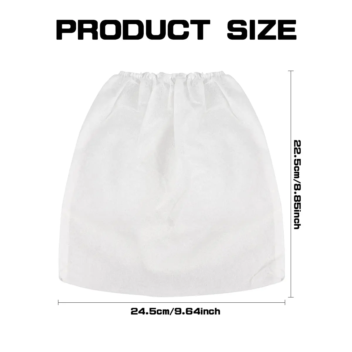 10 pçs reutilizáveis não-tecido sacos de substituição do vácuo do prego para aspiradores da arte do prego saco de armazenamento universal arte do prego vácuo limpo