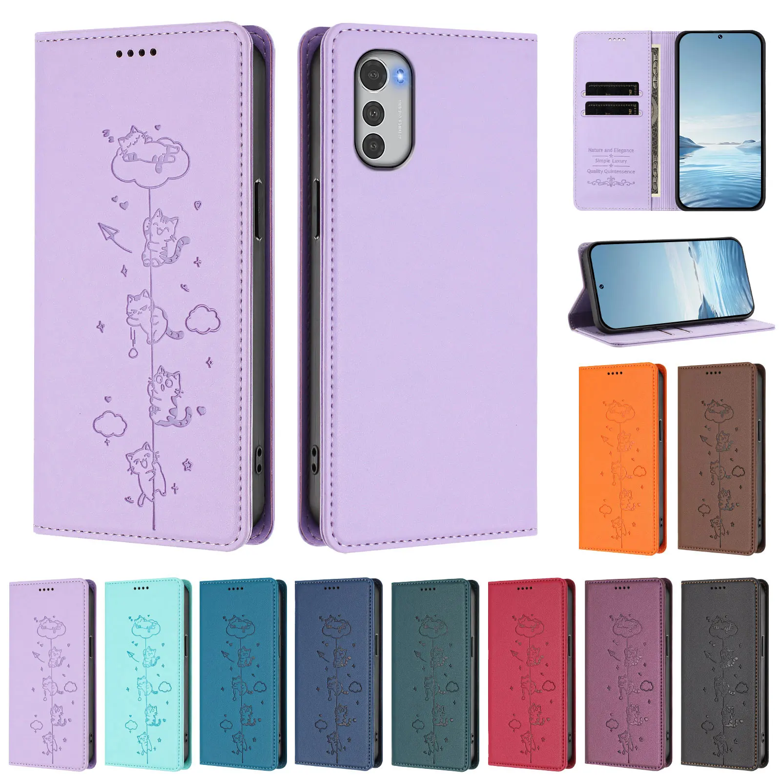 Leather Flip Case F…