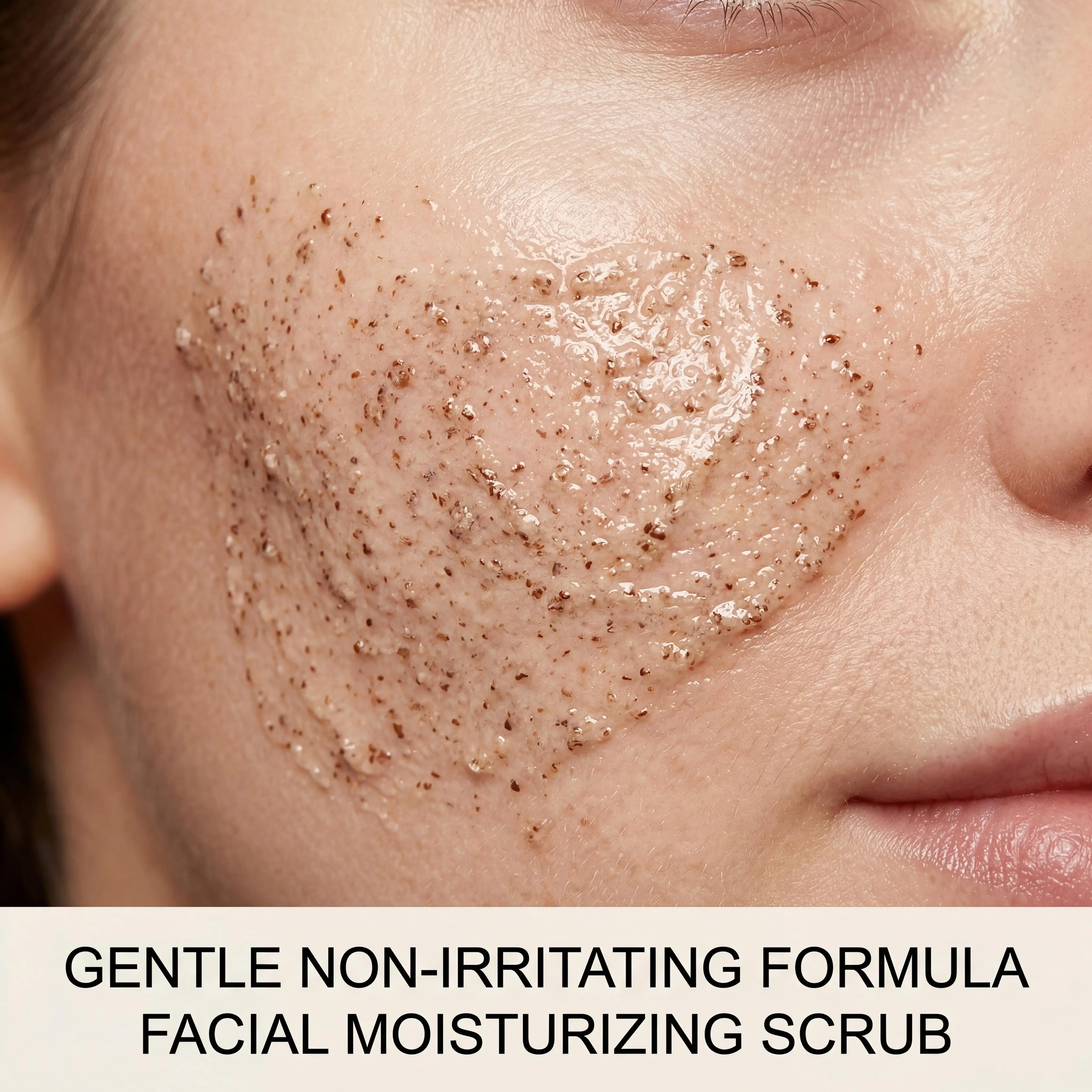 

Lavender Face Exfoliating Scrub Cream Mild Cleanse Pores Dirt Deep Exfoliate Reduce Dead Skin Enhance Face Smooth Facial Scrub