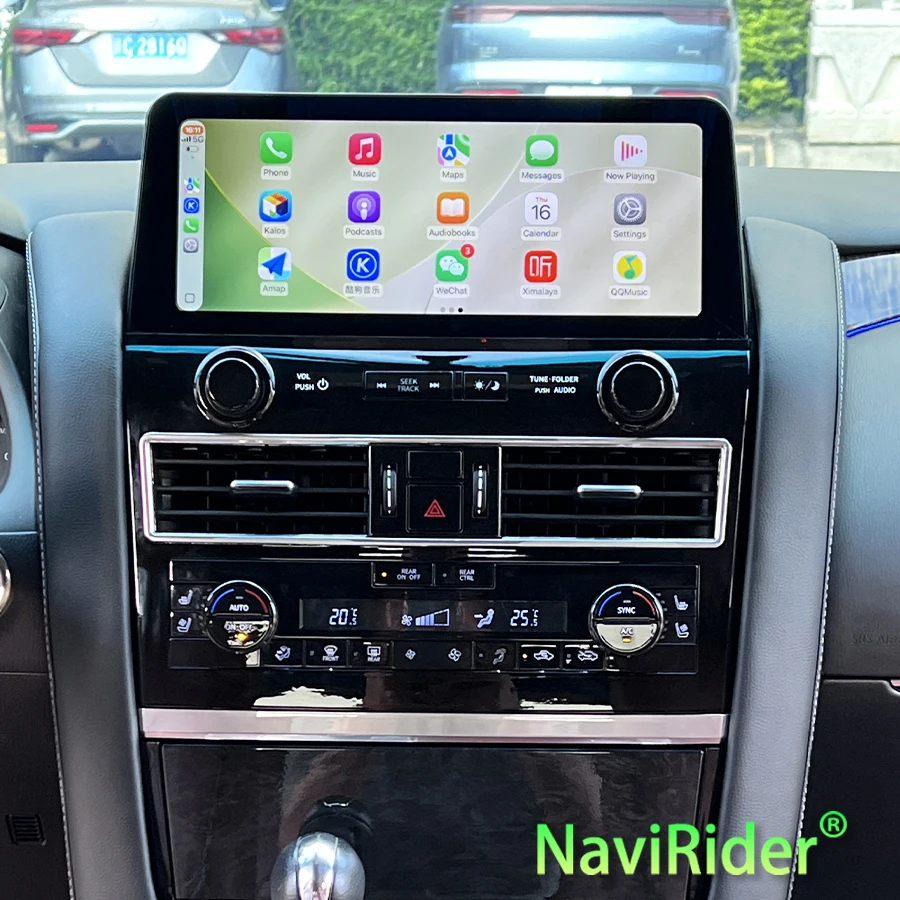 

12,3-дюймовый Android 13 GPS-навигатор для Nissan Patrol Y62 XE SE 2012-2019, автомобильный радиоприемник Carplay, авто стерео, мультимедийный видеоплеер