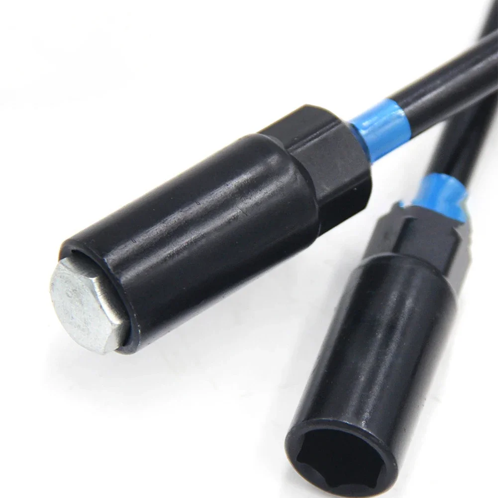 3pcs 6/8/10mm Hex Socket Nut Driver Set Socket Adapter Wrench Extension Sleeve For Woodworking Power Tool Parts