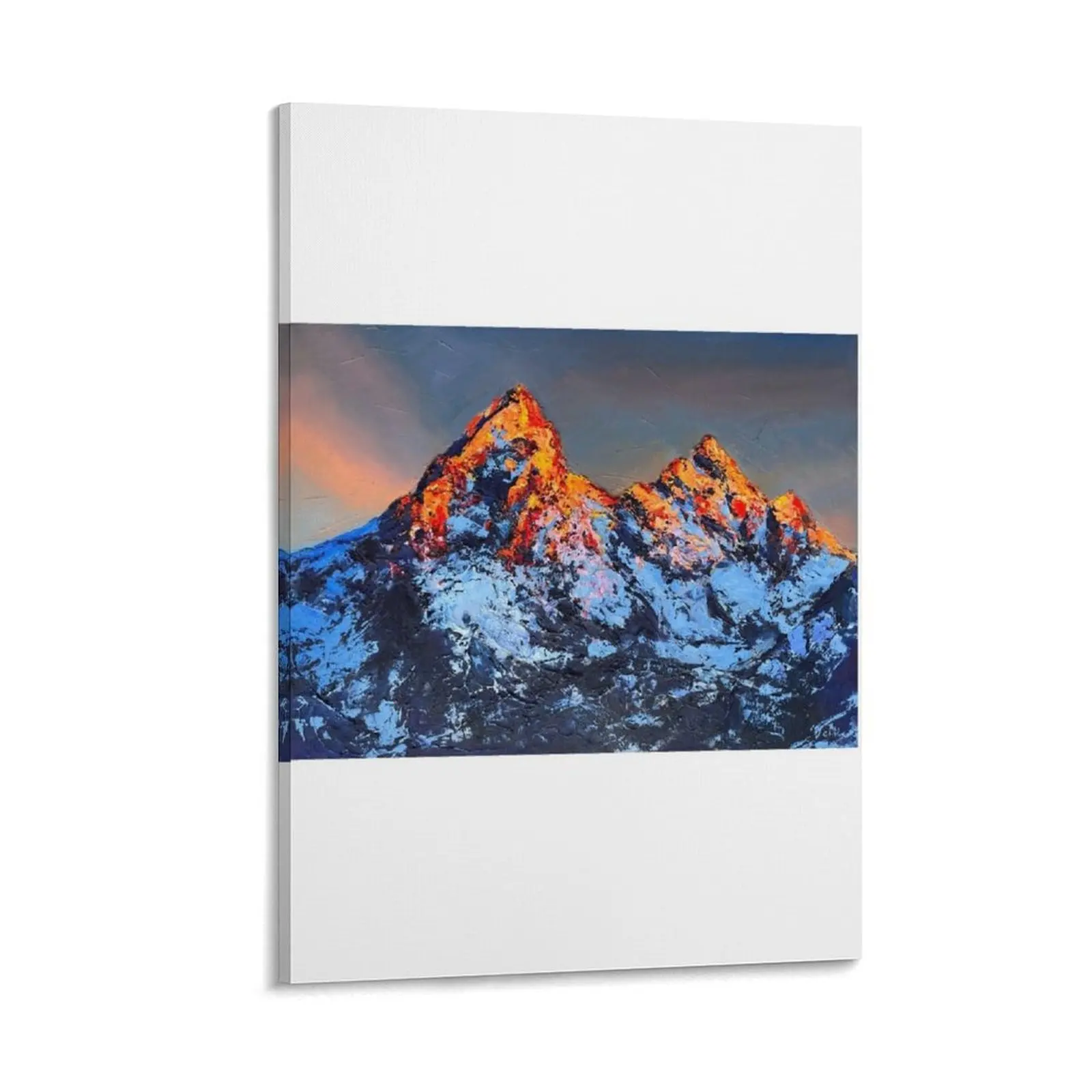 

Mountain Painting, Burning peaks Canvas Painting fashion wall paintings ornaments for home