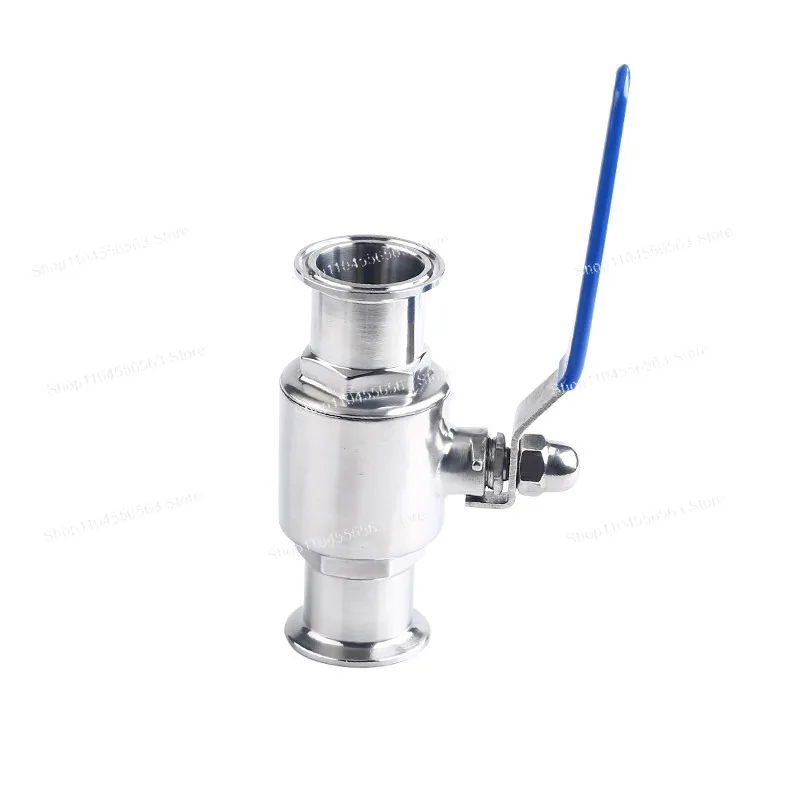 304 304 stainless steel sanitary quick-loading ball valve 316L quick-opening clamp-type connection valve