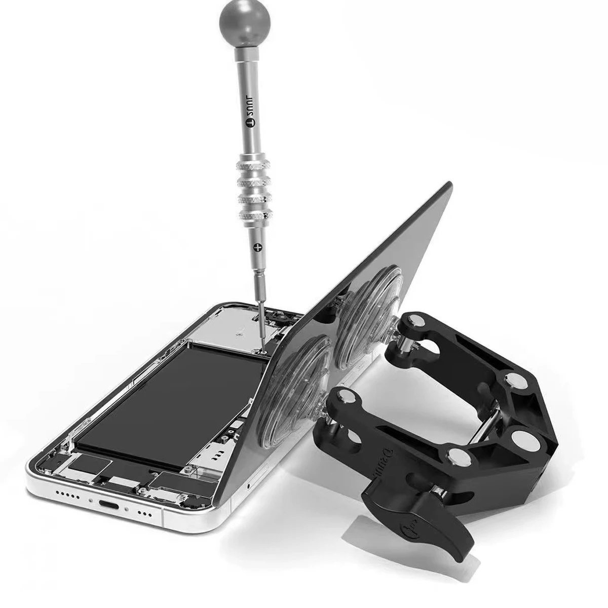 ​ Strumento di apertura dello schermo LCD pratico e sicuro, forte aspirazione, schermi del telefono, smontare per tablet, telefoni cellulari, riparazioni elettroniche, facile