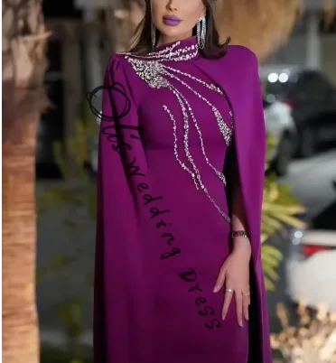 

customized Straight Sleeveless Prom Dresses High Neck Pleated Beadings Floor Length Party Dresses Evening Dresses