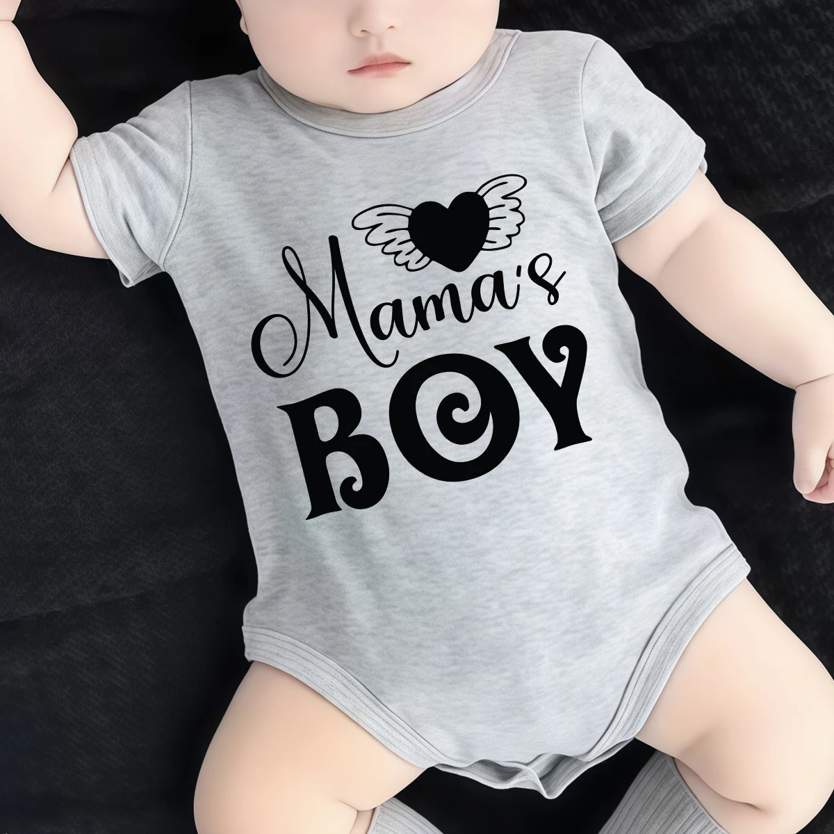 100% Cotton Onesie Oh Baby Welcome To Our Family Print Bodysuit Comfortable Cloth for Baby Jumpsuit for 0 To 12 Months Newborn