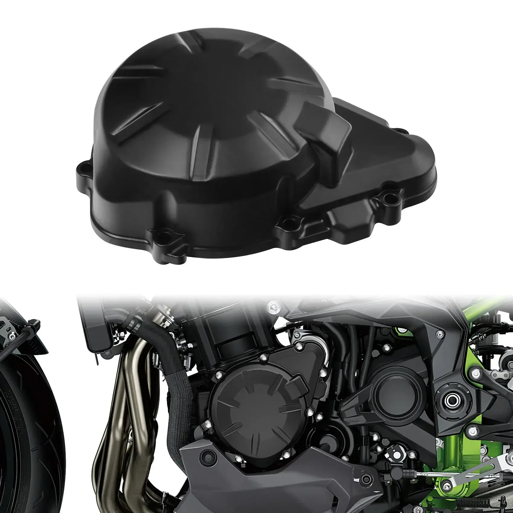 

Левая крышка двигателя статора, картер для Kawasaki Z900 Z 900 ABS 2017-2019 2018, аксессуары для мотоциклов, аксессуары