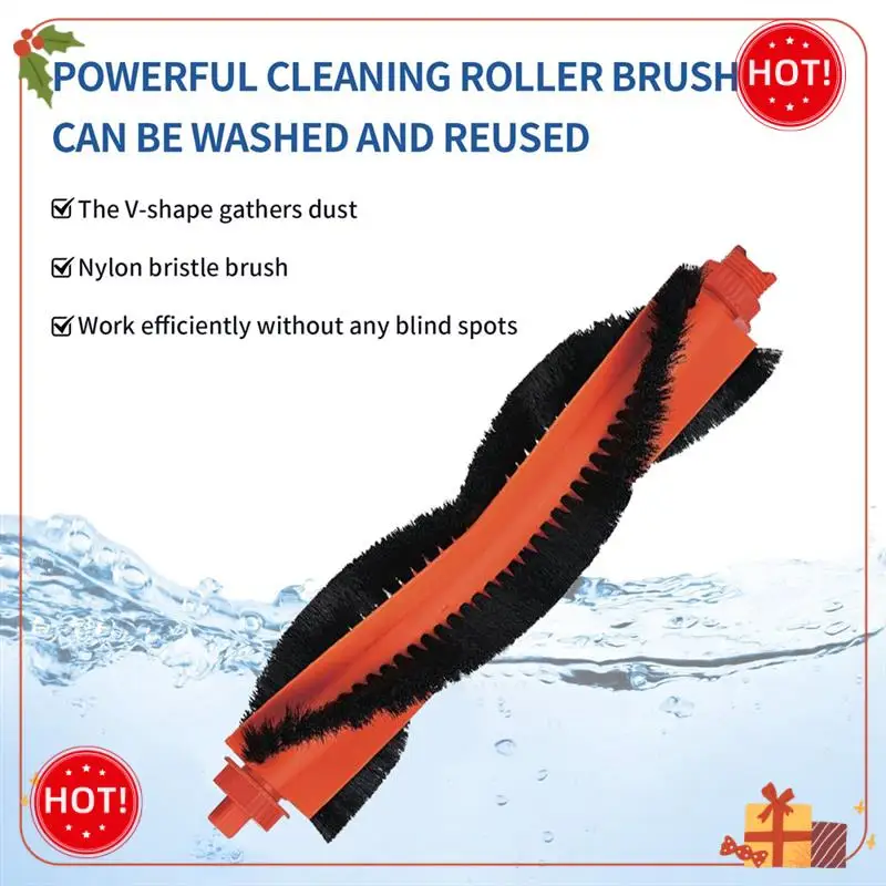 قطع غيار ABLE لـ Xiaomi Mijia M30 Pro C107 جهاز آلي لتنظيف الأتربة فرشاة دوارة رئيسية لتنظيف الأرضيات