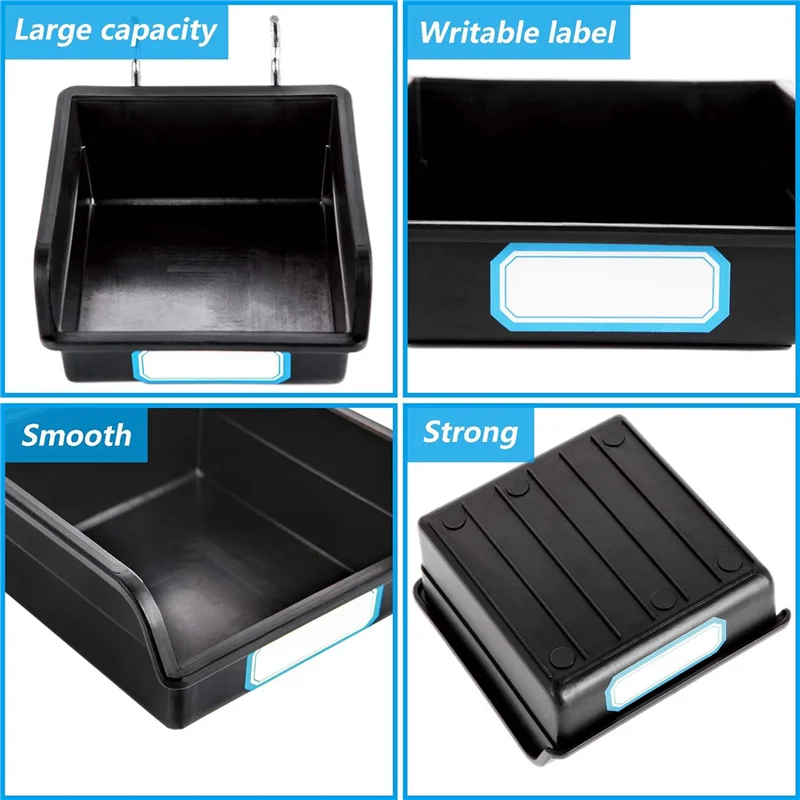 

Аксессуары для перфорированной доски, ящик для хранения утолщенных деталей, пластиковая коробка для хранения, 1 комплект