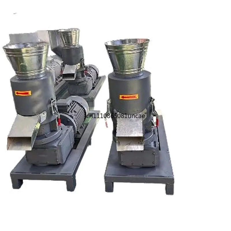 For Energy Saving Small Flat Die Biomass Granulator Sawdust Rice Husk Straw Cow Dung Pellet Making Machine