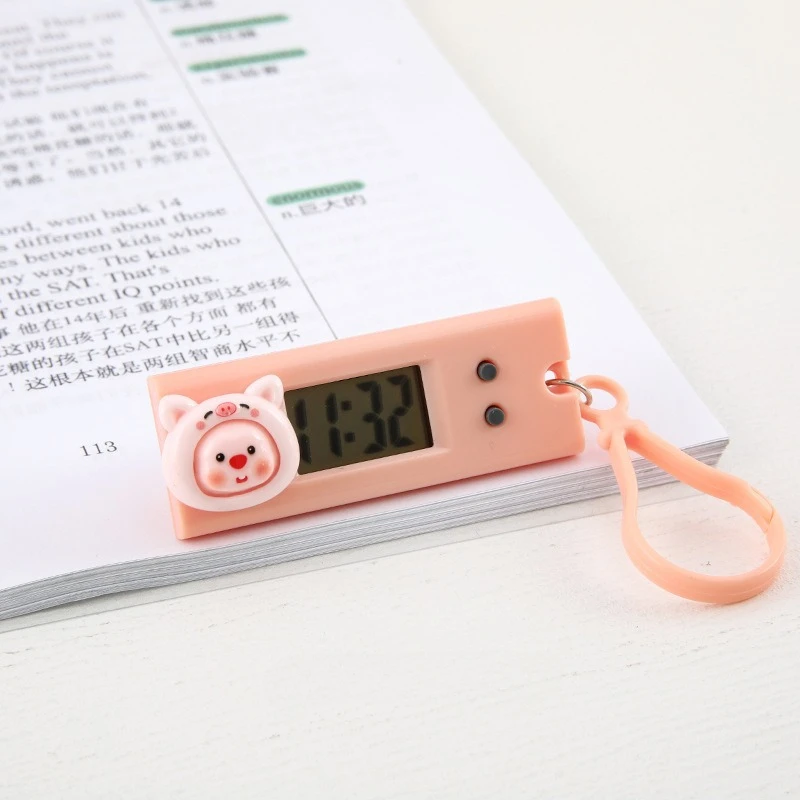 Children's Electronic Small Hanging Watch, Mini Electronic Clock, Student Timing Watch