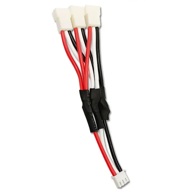 

1pcs XH 3P Change to XH2.5 3P 1 trailer 3 Silicone Cable Charger Li-ion Lipo Battery Charger for Electric RC Toys Airplane Toy