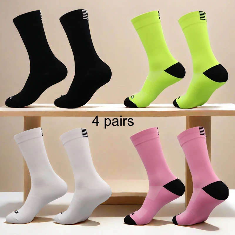 2024 High Quality Professional Brand Sport Socks Breathable Road Bicycle Socks Outdoor Sports Racing Cycling Socks