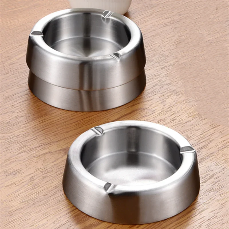 High end windproof ashtray, hotel, restaurant, bar, household ashtray, anti drop, durable ashtray storage