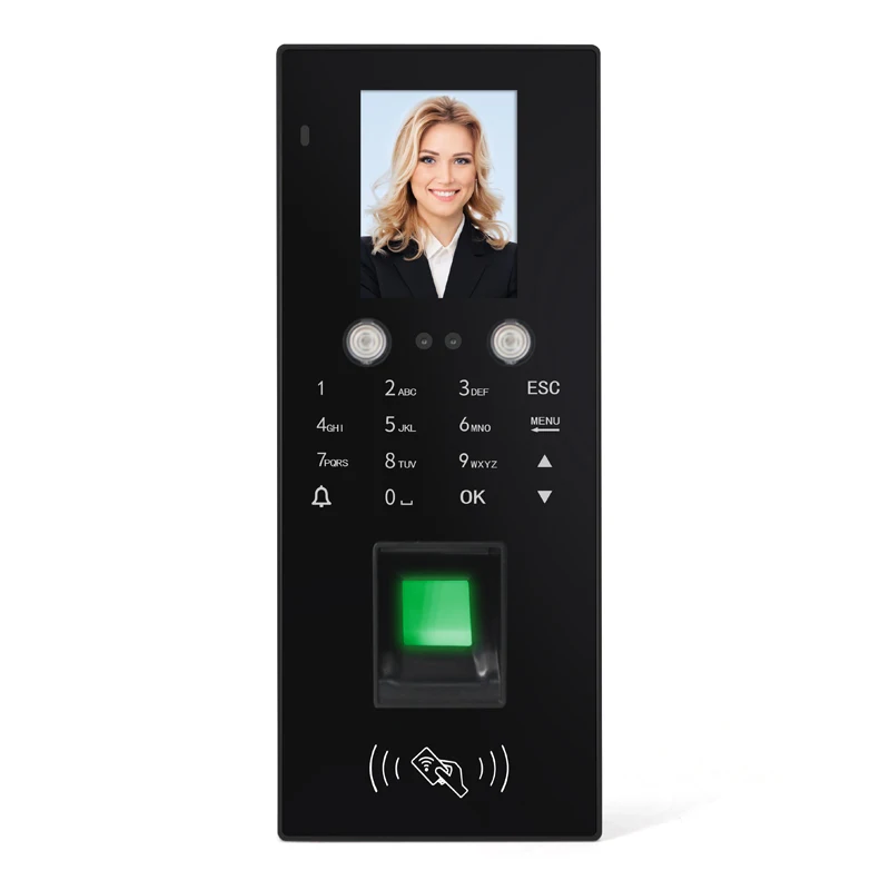 

Biometric RFID 125Khz Standalone Fingerprint Password Smart Card Reader For Door Access Control System