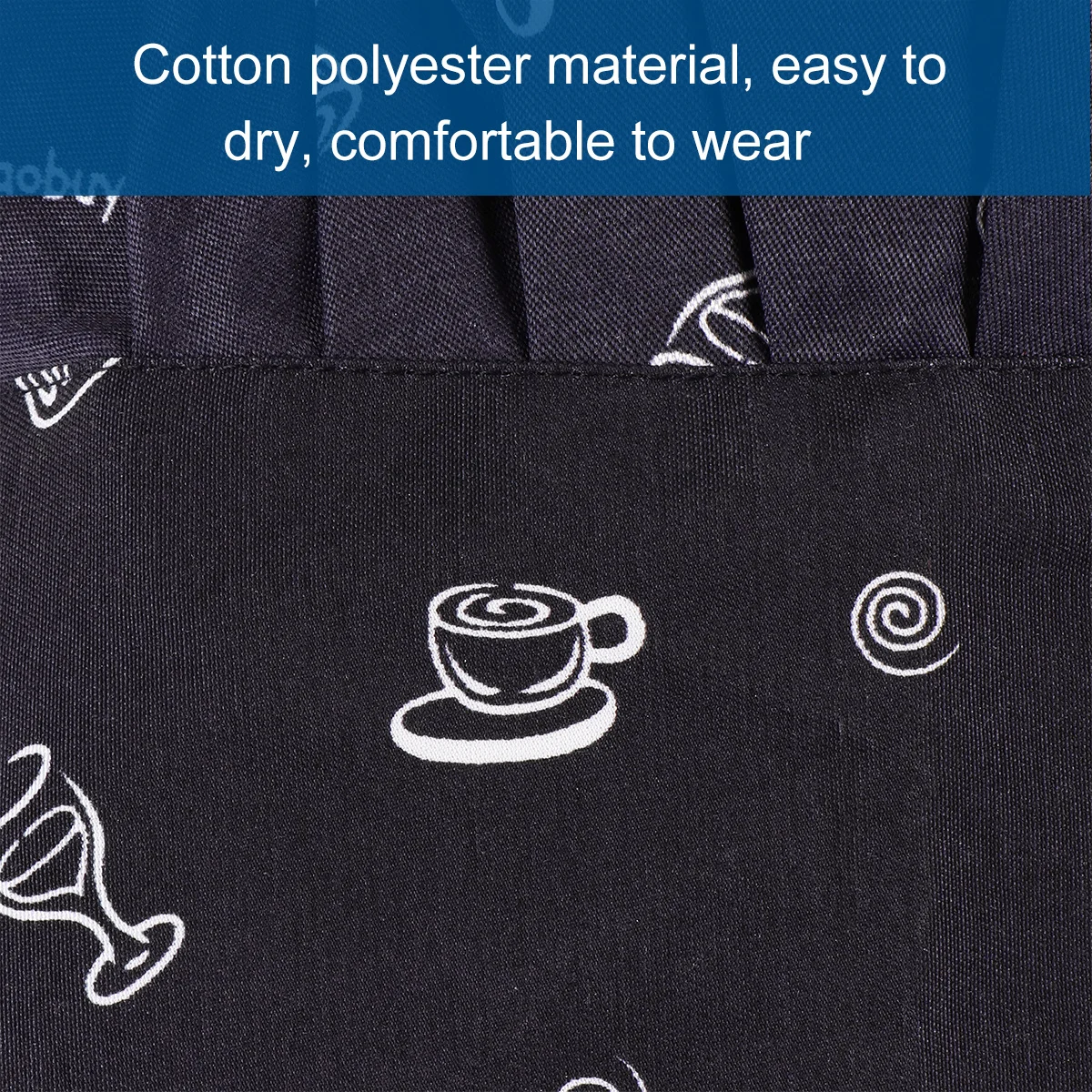 1Pcs Unique Patterns Chef Hat for Restaurant Cooks High-Quality Cotton Polyester Easy to Dry and Comfortable Chef Hat