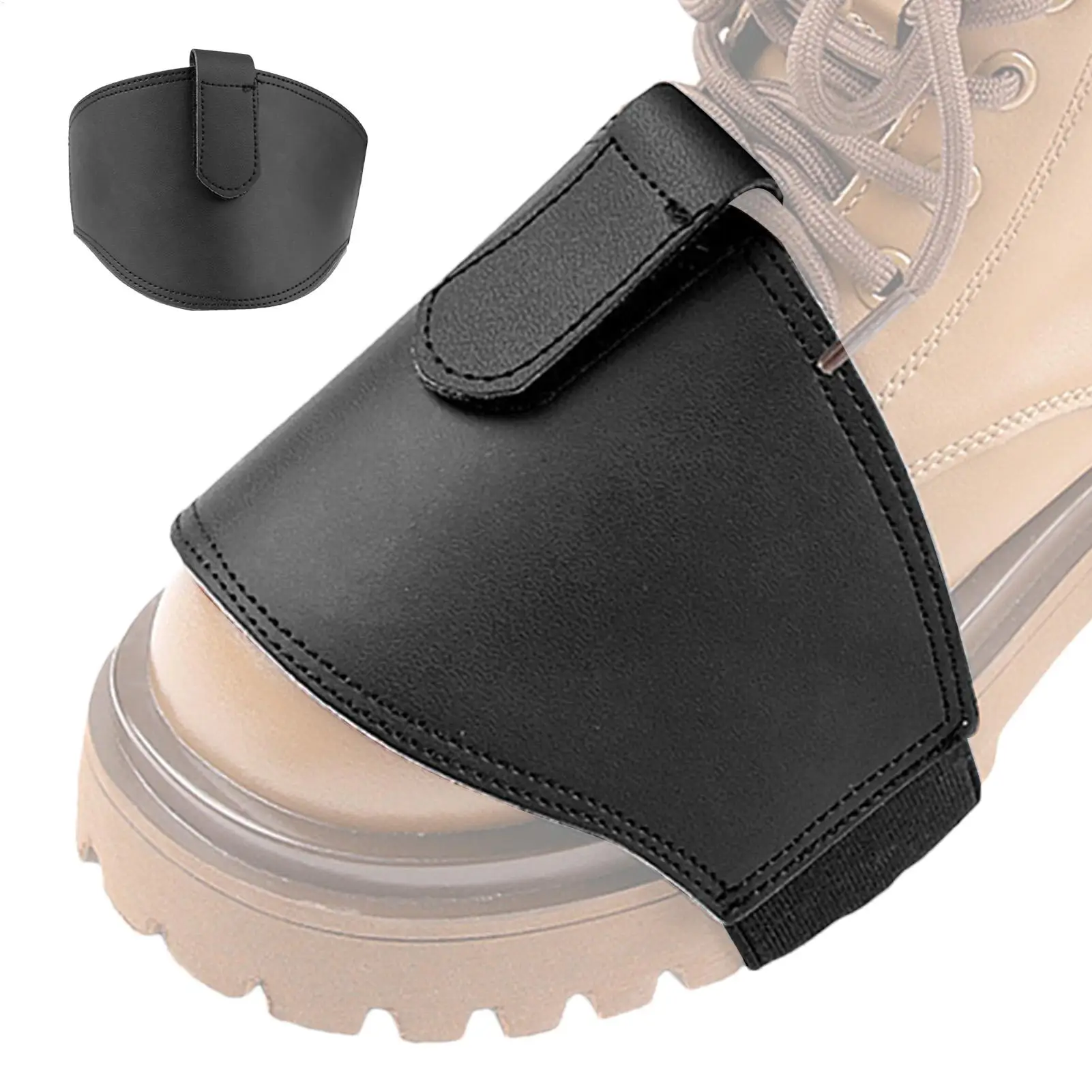 

1pc Motorcycle Gear Shift Leather Shoe Cover Motorcycle Shifter Shoe Protector Anti-Slip Sneakers Guard Motorcycle Shifter Pad