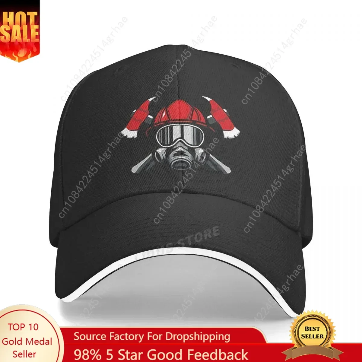 

Women Men Hat Curved Hat Cotton For Rescue Fireman Department Suitable Baseball Cap Men Outdoor Sun Hat Adjustable Sports Cap