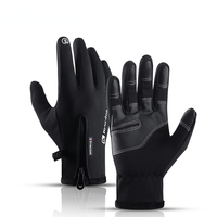 Men Women Winter Touch Waterproof Cycling  Thermal Fleece Motorcycle Running Ski Gloves