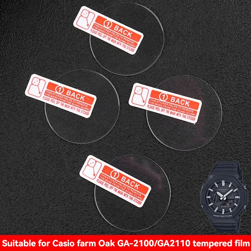 For Casio Farmhouse Oak Watch GA-2100/GA2110 High-Definition Hard Coating Protective Film Accessories
