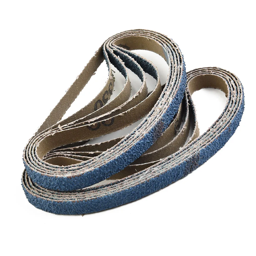 Sander Belts Grit Sanding Belts Leather Machinery Blue Grinding Sanding Belts Zircon Corundum Furniture Supplies