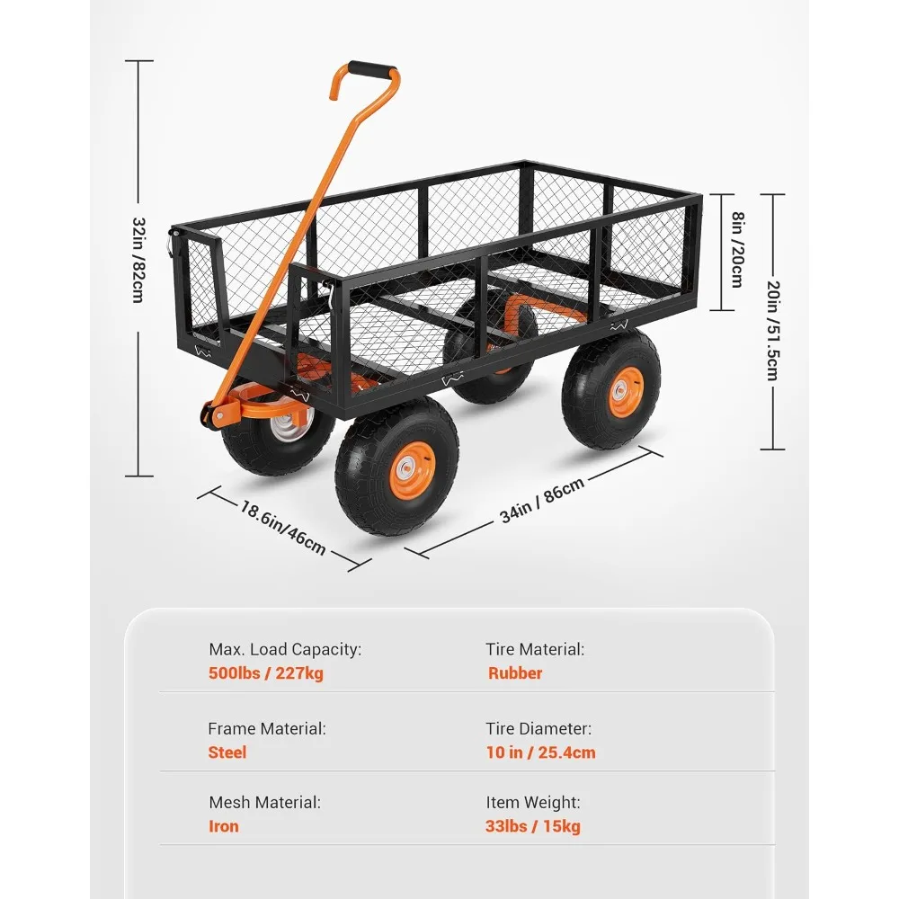 Thumbnail 4 - #6 Latest Garden Cart Wagons Offers
