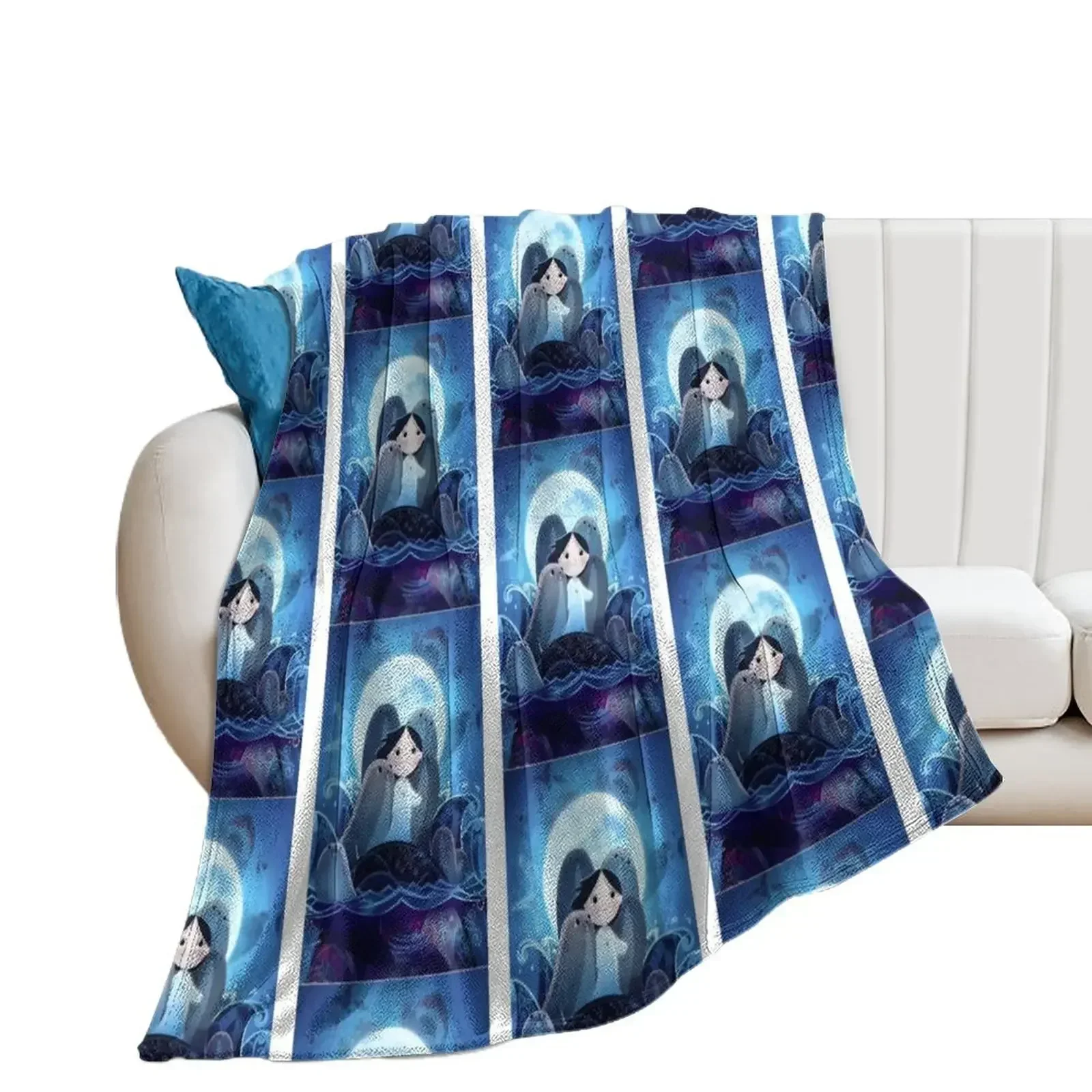 Song Of The Sea Throw Blanket Flannels Weighted Blankets