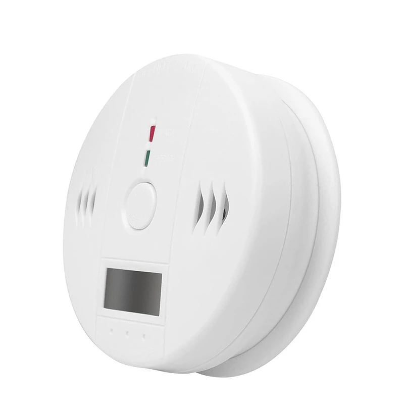 

Home Wireless Toxic Gas Leak Detector Fire Sound Alarm Carbon Monoxide Alarm Smoke Alarm Co Detector LCD Display Alarm