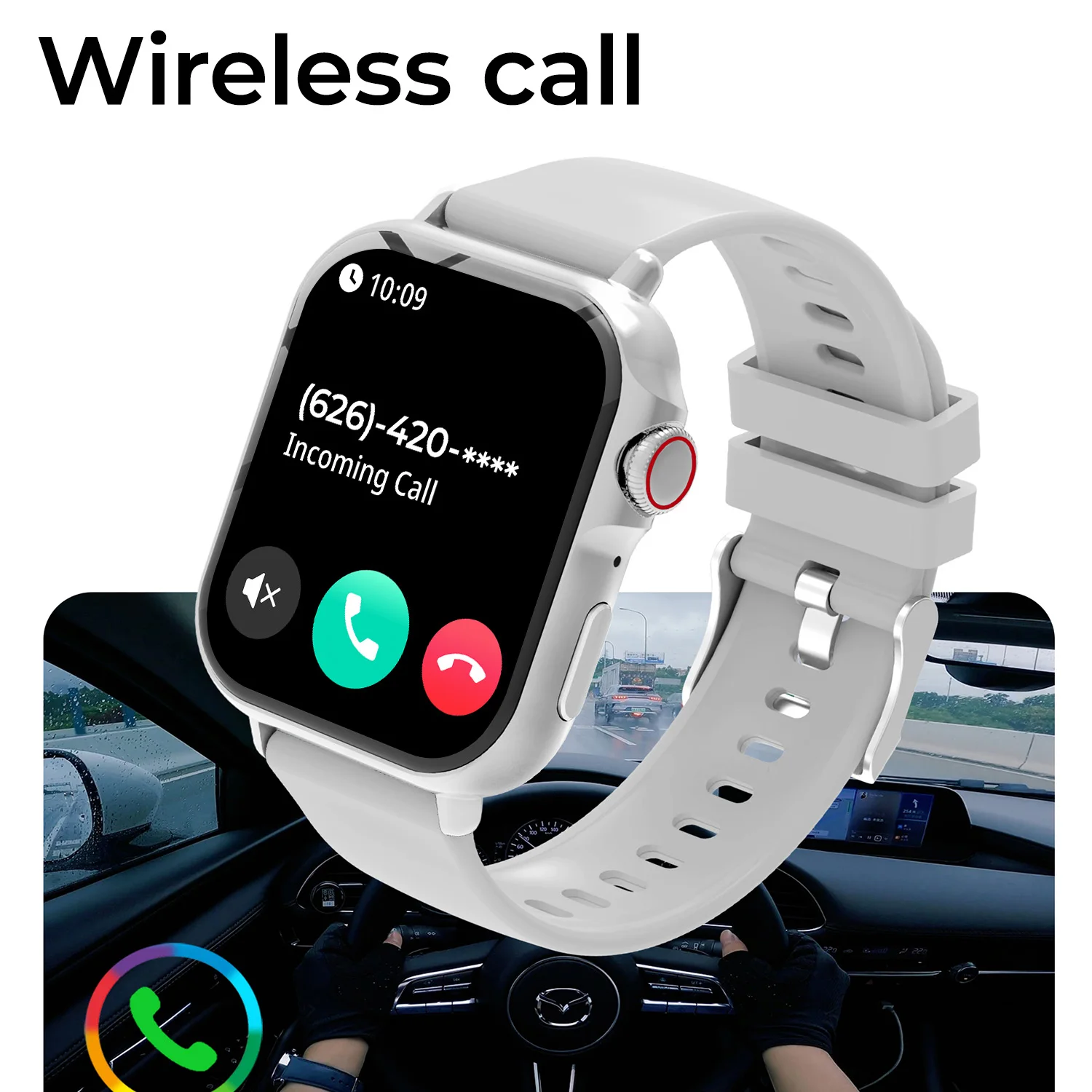 2025 حار Smartwatch اللاسلكية الاتصال كاميرا التحكم مشغل موسيقى مراقبة النوم للهاتف أندرويد/IOS الرجال النساء هدية ساعة جديدة
