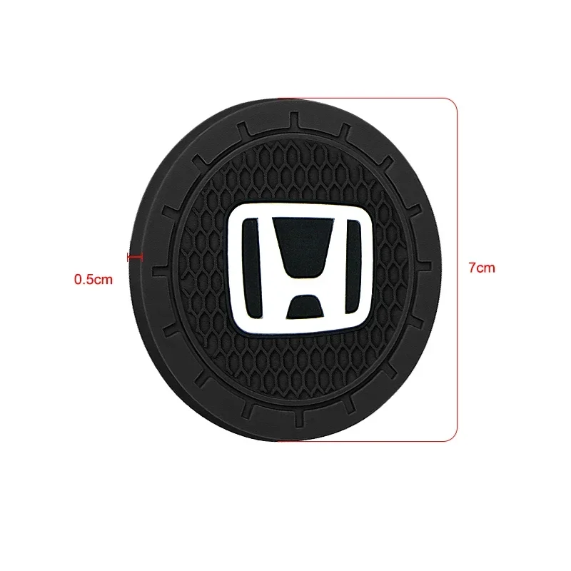 Car Water Cup Bottle Holder Anti-slip Silica Gel For Honda Civic XR-V HR-V City Accord Odyssey Spirior CRV Jazz Varadero Xl1000