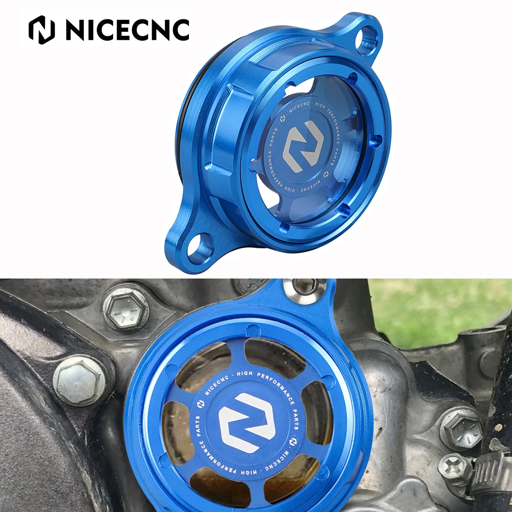 

For YAMAHA WR YZF WRF 250 450 YZ 250F 450F 250FX 450FX YZ250F YZ450F WR250F WR450F Motor Oil Filter Cover Cap Plug Guard NICECNC