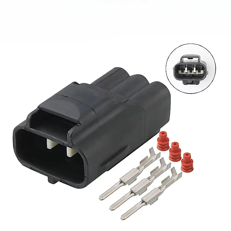 Car connector DJ7035HA-2.2-11 plug socket plug holder 3P hole  Plug Connector 3P Hole with terminal